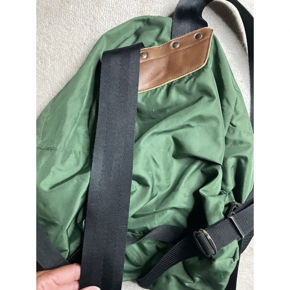 Vintage REI Co-op Green Canvas Backpack Rucksack Made in USA Rare 70s 80s